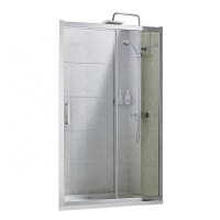 Best Selling Straight Shower Door Portable Enclosed Chrome Aluminum Frame Shower Rooms