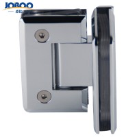 Joboo Bulk Sale New Brass SUS304 90 Degree Pivot Frameless Heavy-glass Hinges for Shower Cabins Door Exporter