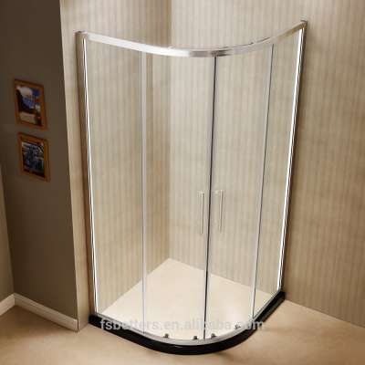 Cheap Free Standing Glass 2 Sided Shower Enclosure