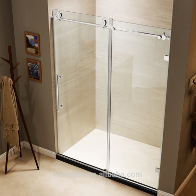 Modern Style Bright Chrome Finishing Shower Screen