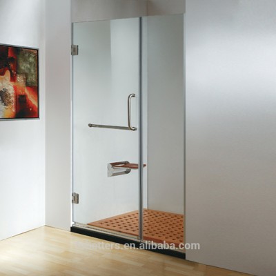 Simple Style Hinge Door Integral Modern Glass Bath Shower Cubicle